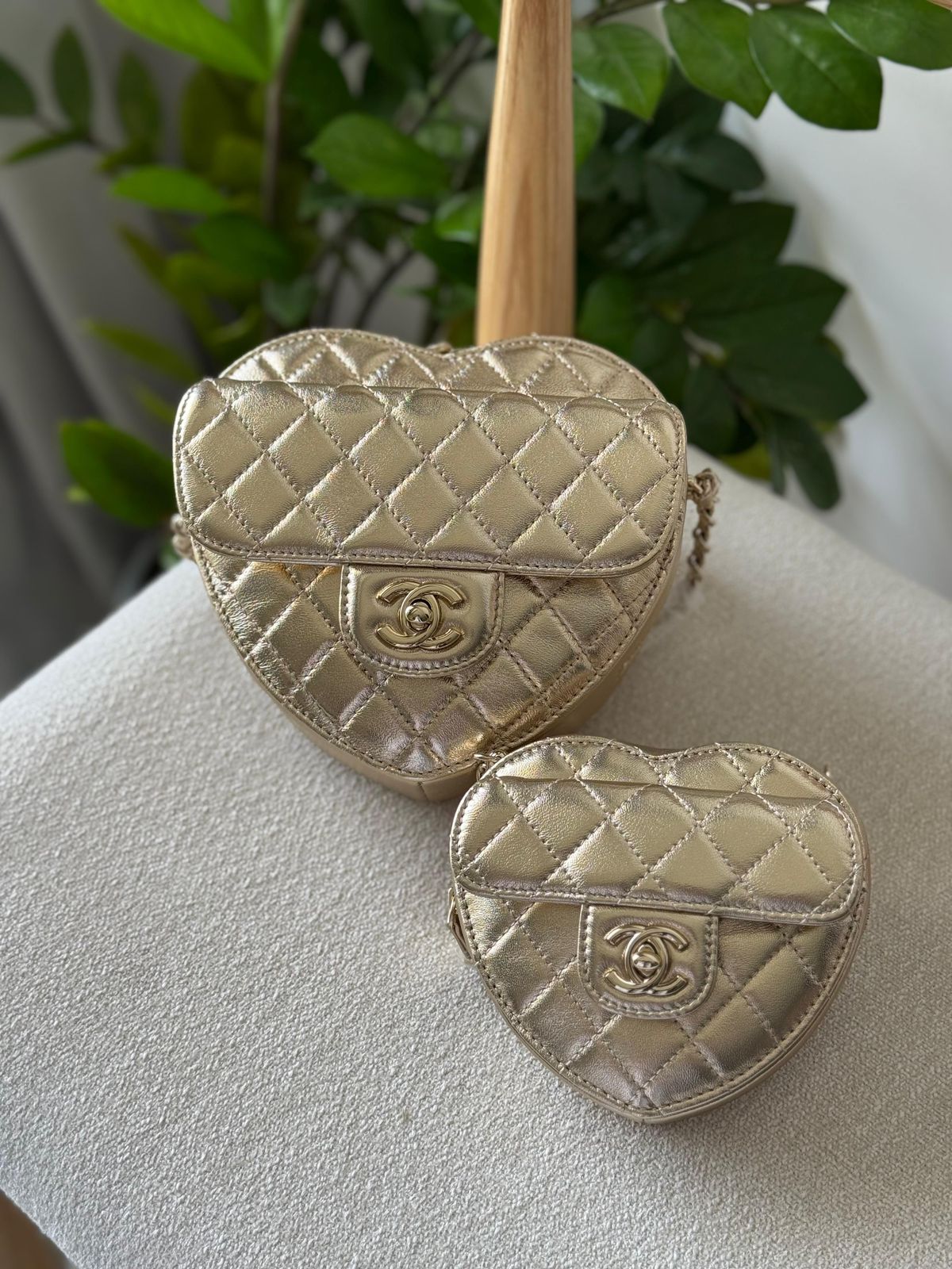 Chanel Heart Bag in Lambskin womens | Master Brands