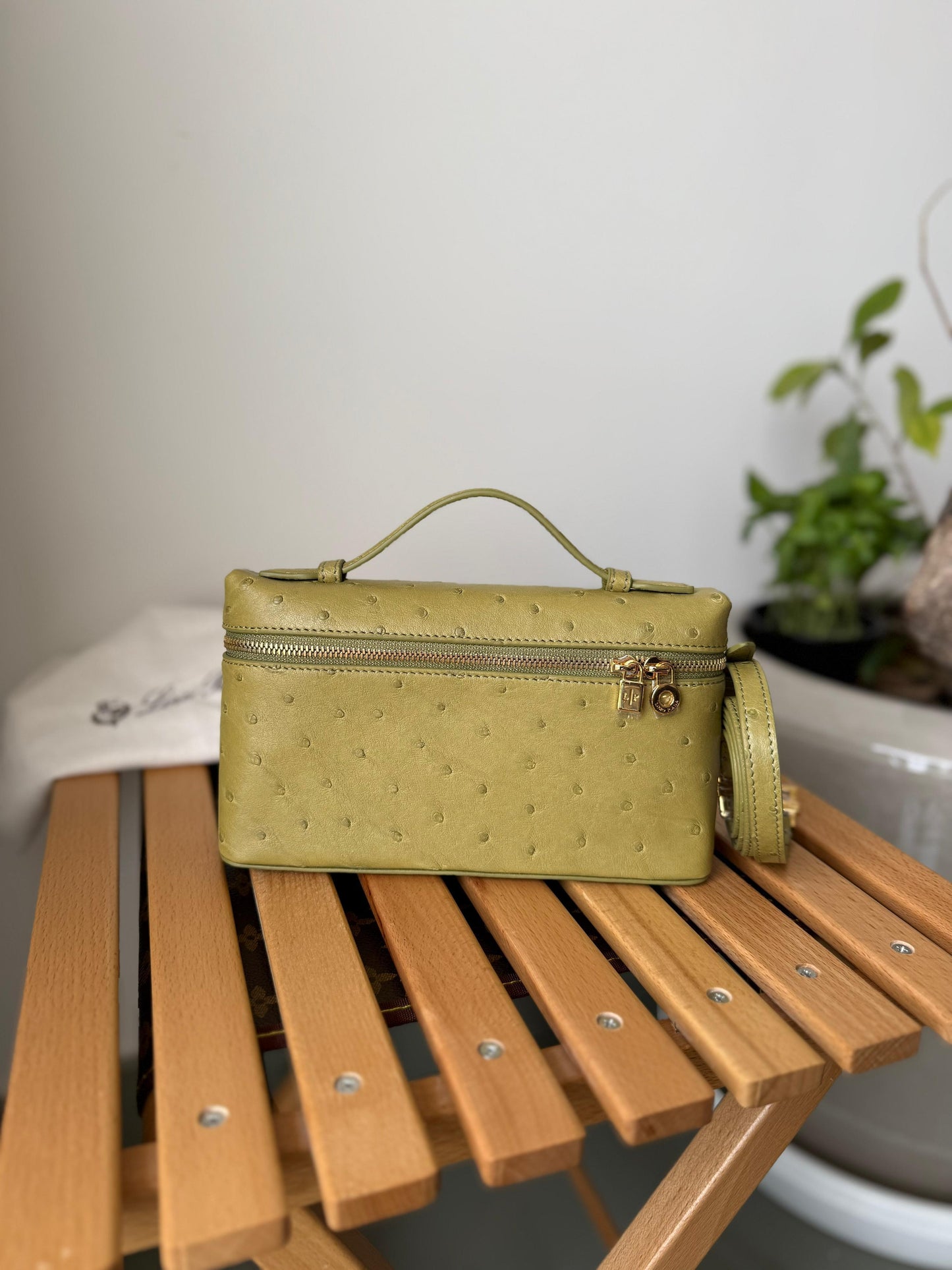 Loro Piana Extra Pocket L19 Ostrich Leather bag | Master Brands
