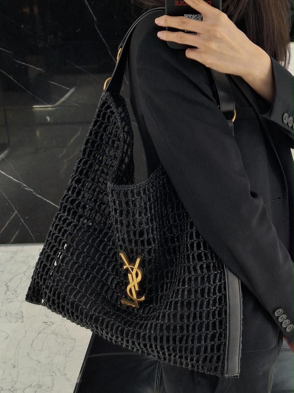 Saint Laurent Oxalis Raffia|MasterBrand