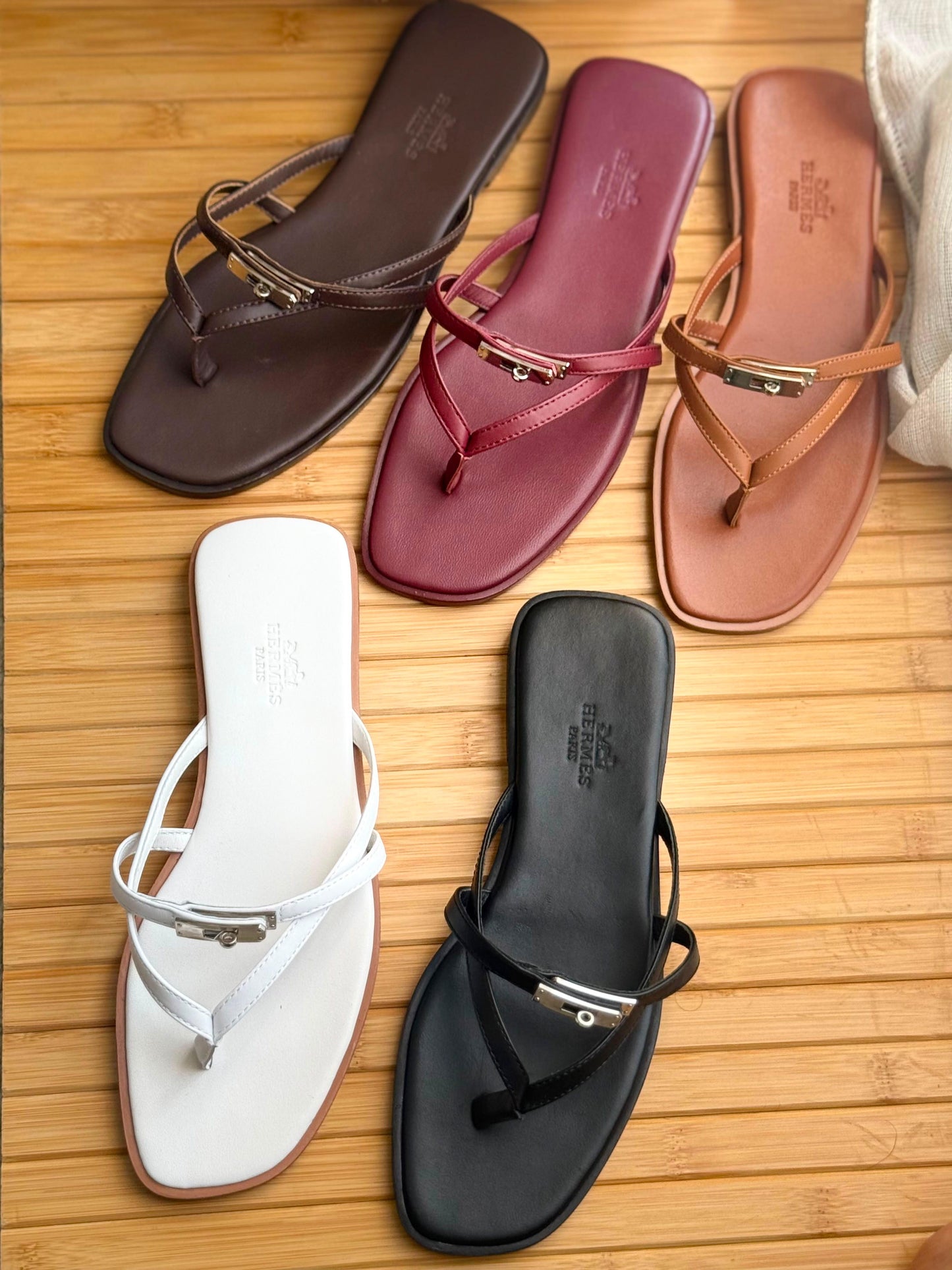 Hermes Luxury Flat Sandals