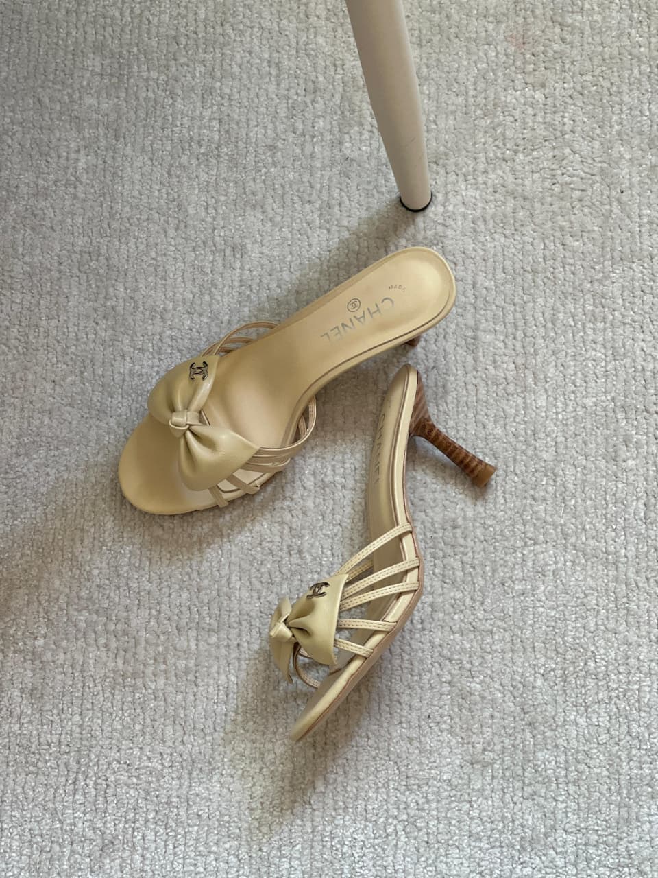 chanel bow sandals (Copy)