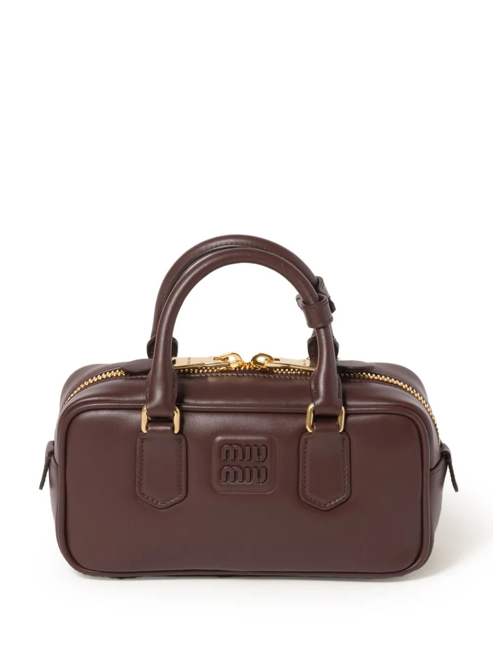 Farfetch Miu Miu Arcadie Leather Mini Bag
