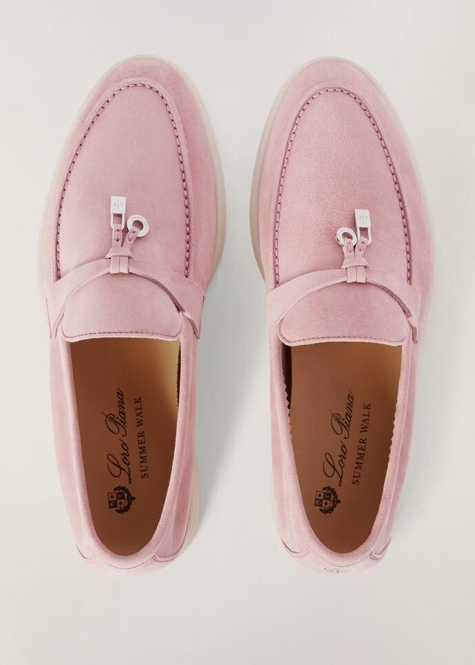 Loro Piana Summer Charms Walk loafers suede | Master Brands