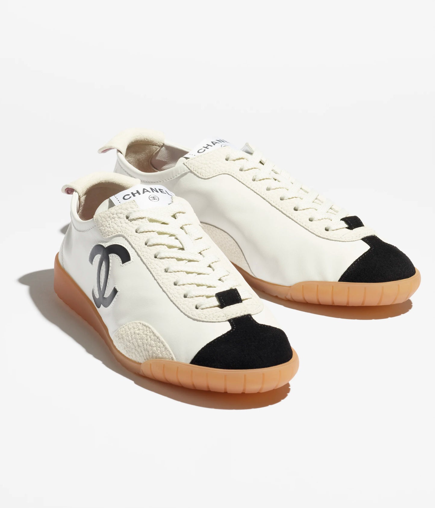 Chanel Trainers Calfskin & embossed suede calfskin Sneakers