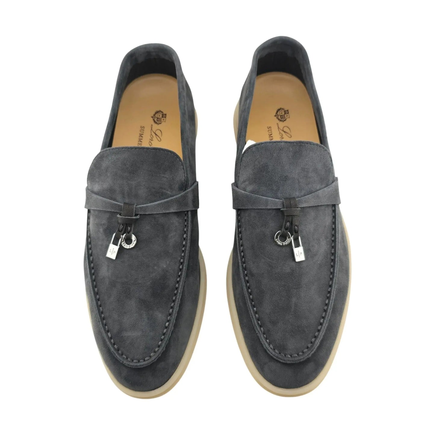 Loro Piana Summer Charms Walk loafers suede | Master Brands