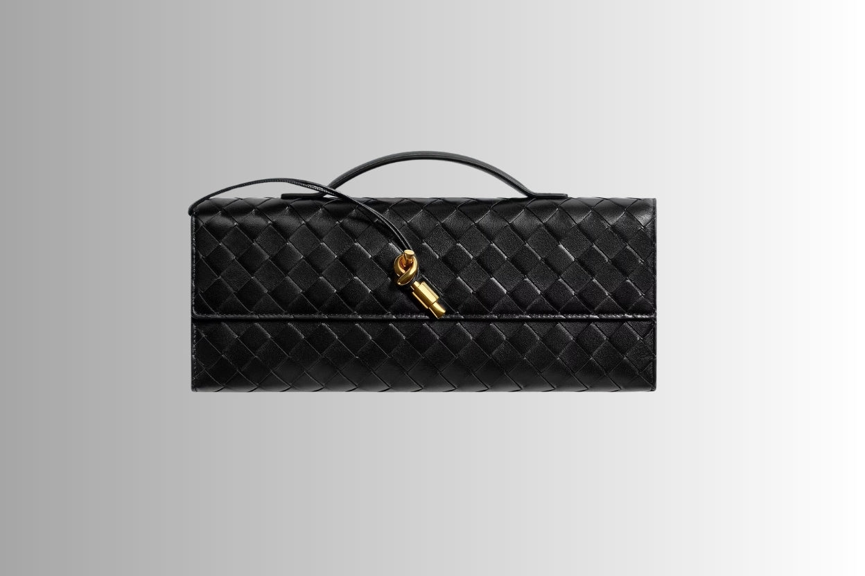 Bottega Veneta Long Andiamo Leather Clutch Bag | Master Brands