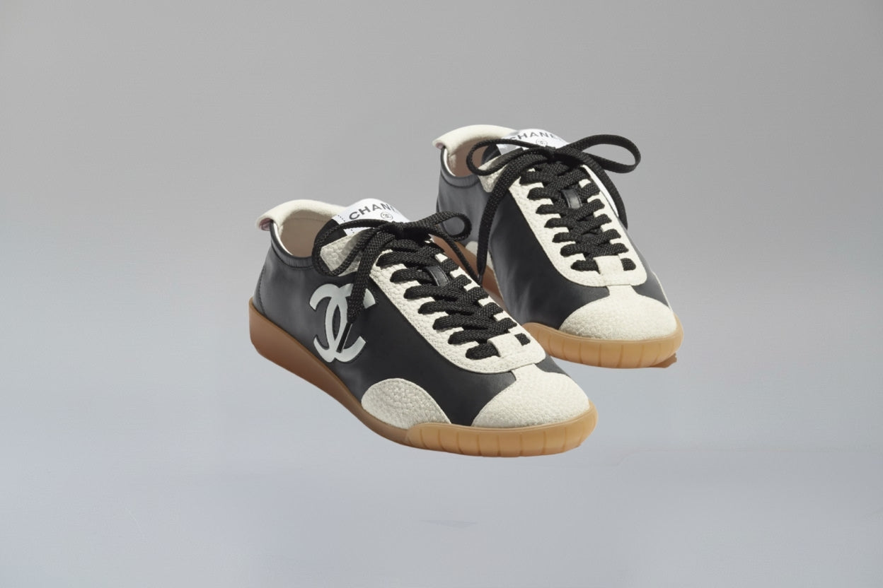 Chanel Trainers Calfskin & embossed suede calfskin Sneakers