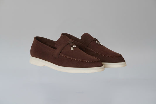Loro Piana Summer Charms Walk loafers suede | Master Brands