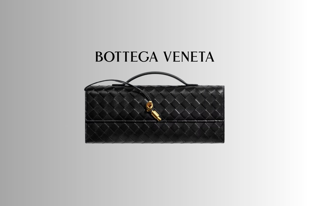 Bottega Veneta Long Andiamo Leather Clutch Bag | Master Brands