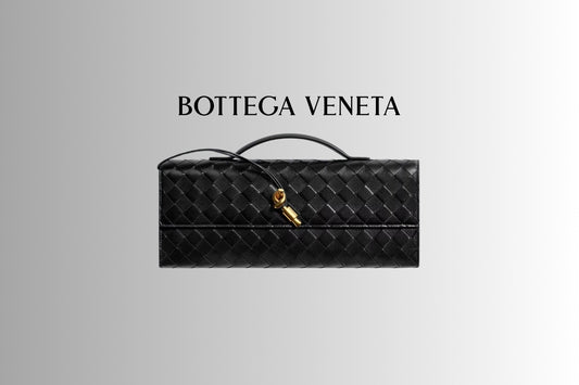 Bottega Veneta Long Andiamo Leather Clutch Bag | Master Brands
