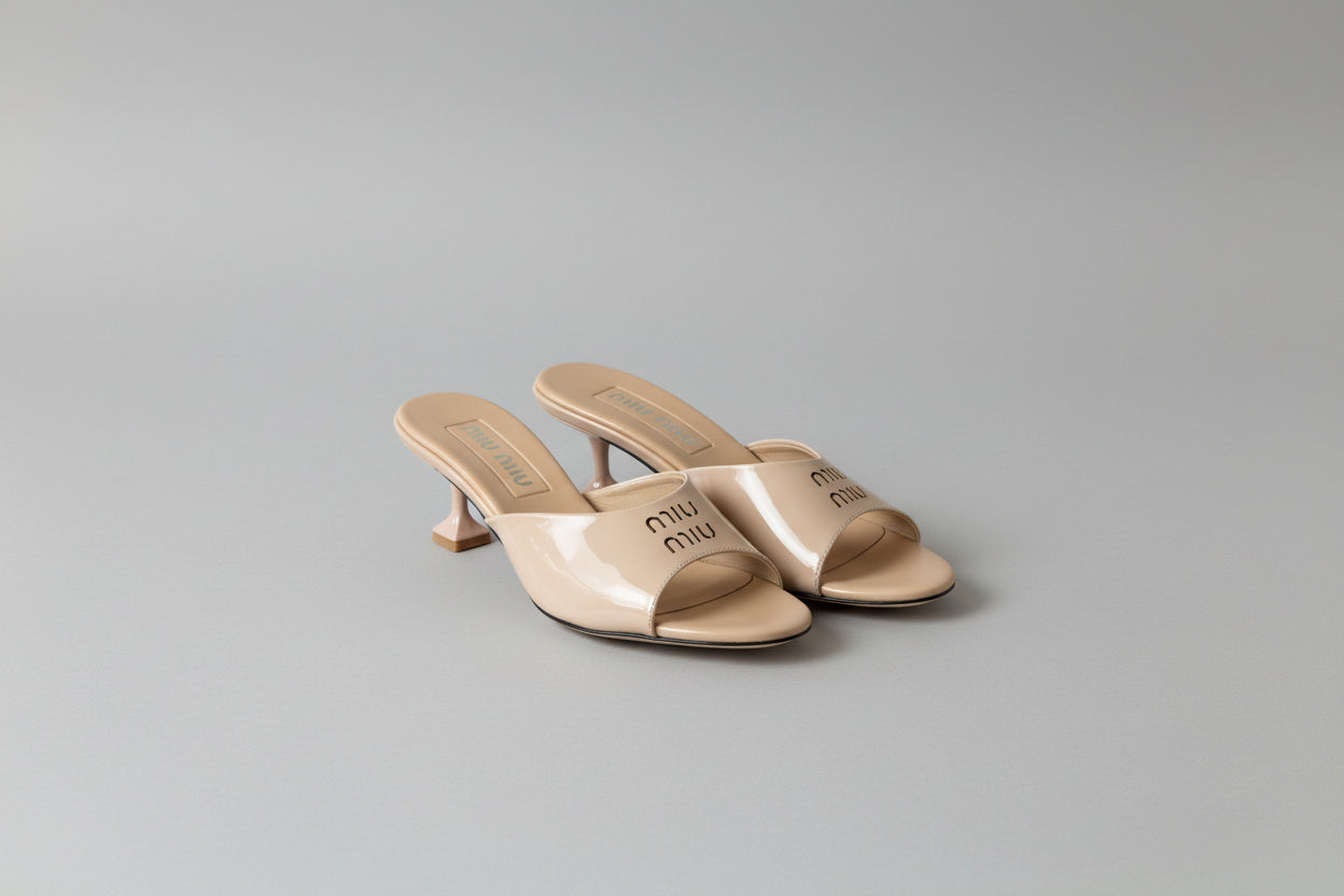 Miu Miu Patent leather sandals for Women