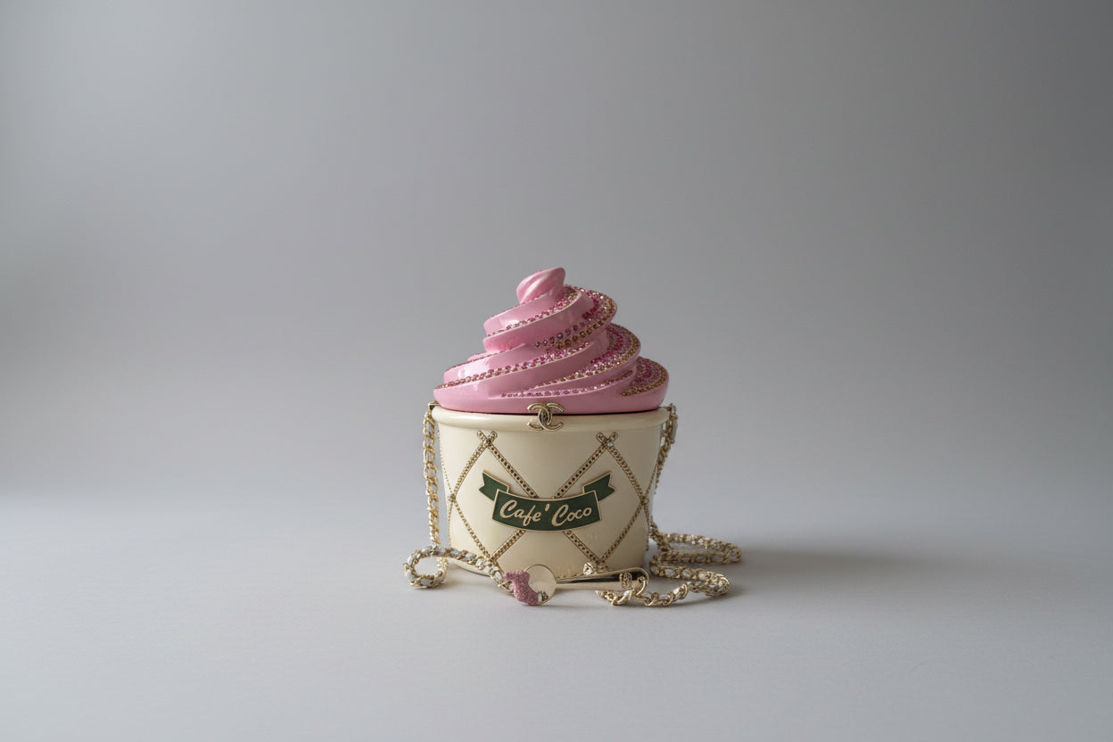 Chanel Café Coco Cupcake Minaudière Bag