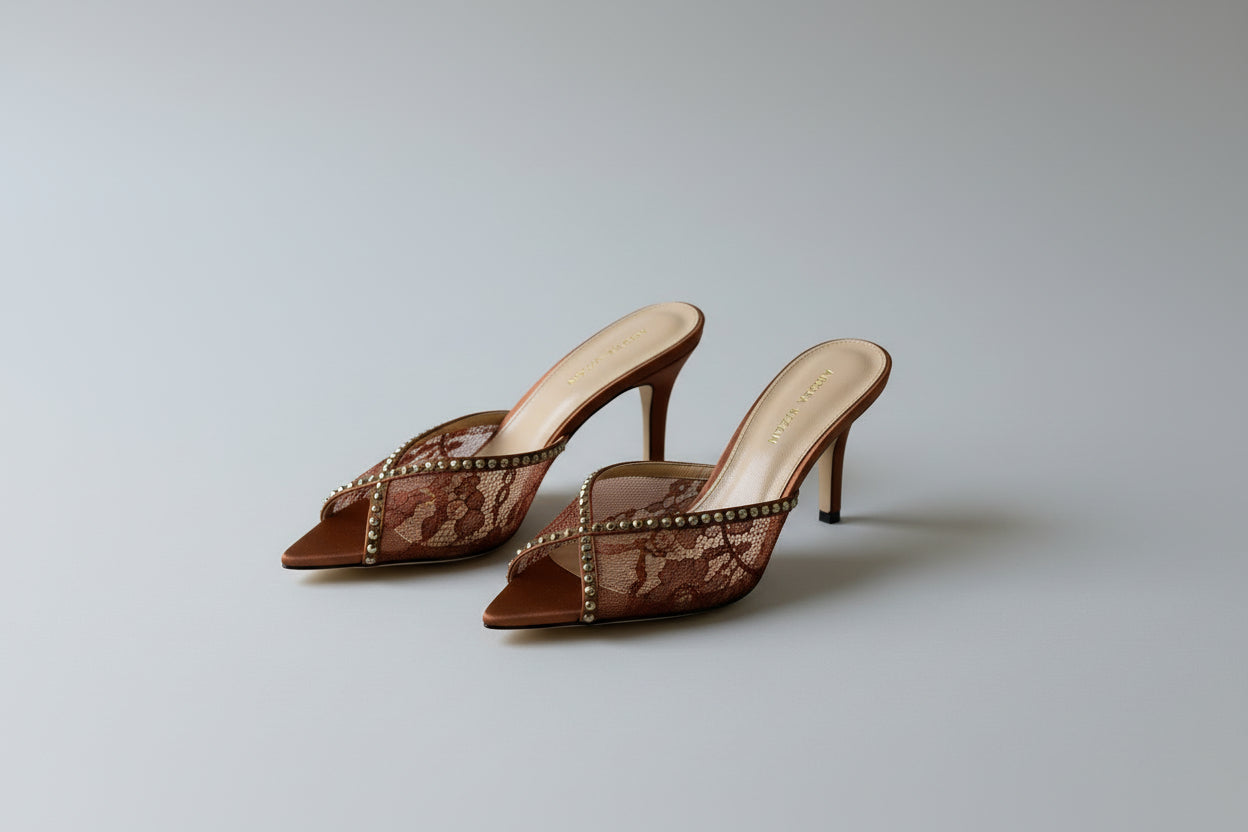 Andrea Wazen Katy 75 mules for Women