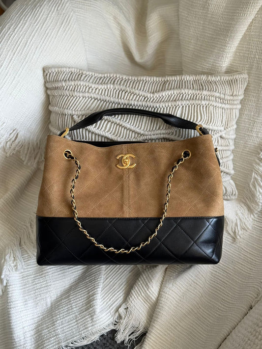 Chanel 25A Suede Bag Small Womens | Master Brands