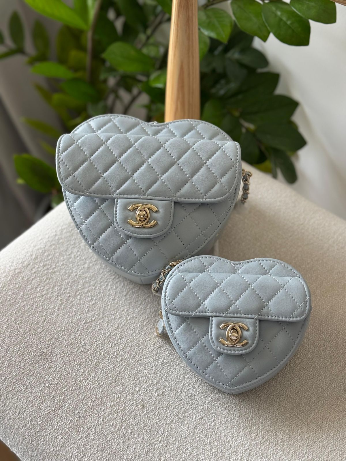 Chanel Heart Bag in Lambskin womens | Master Brands