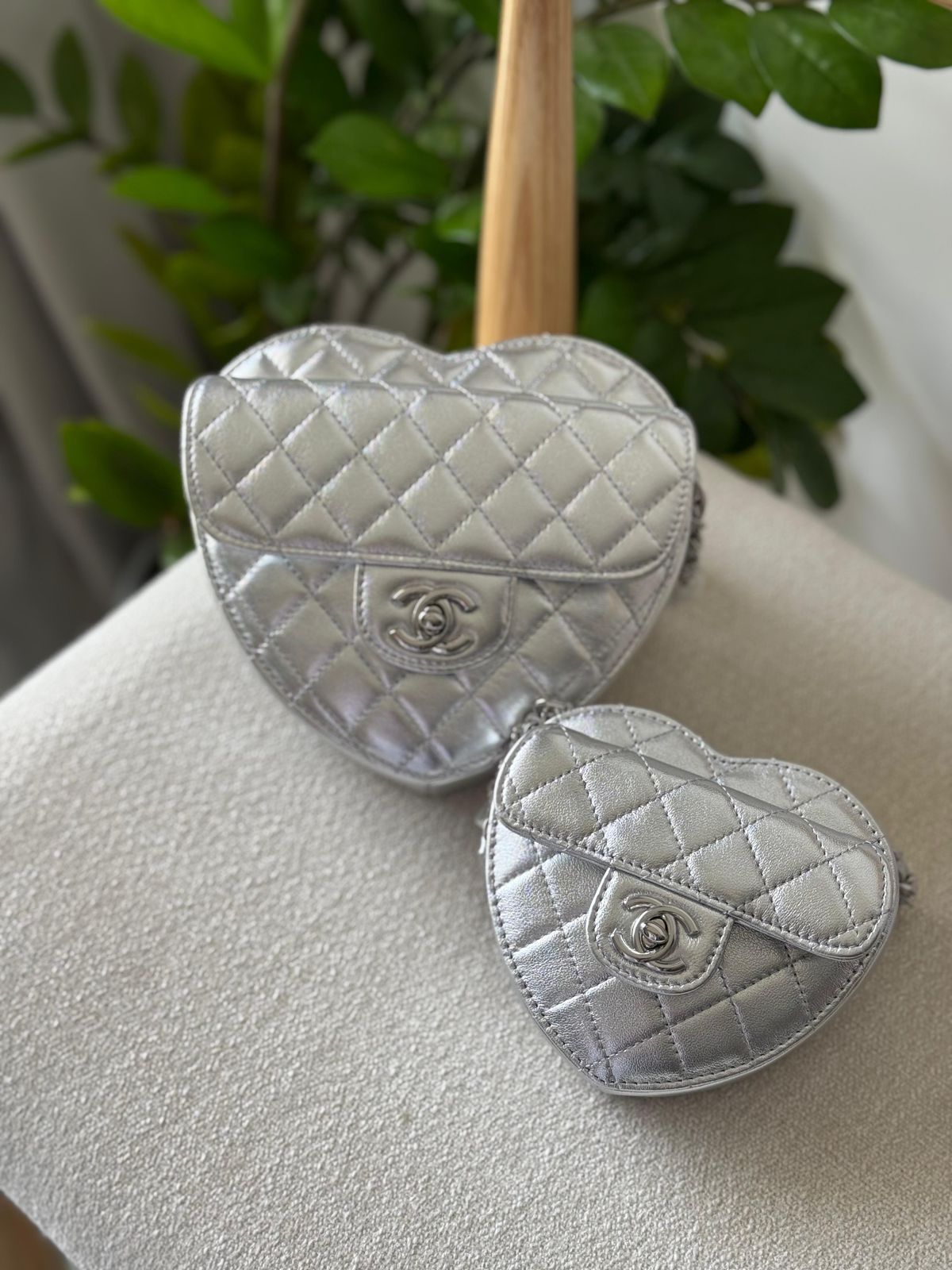 Chanel Heart Bag in Lambskin womens | Master Brands