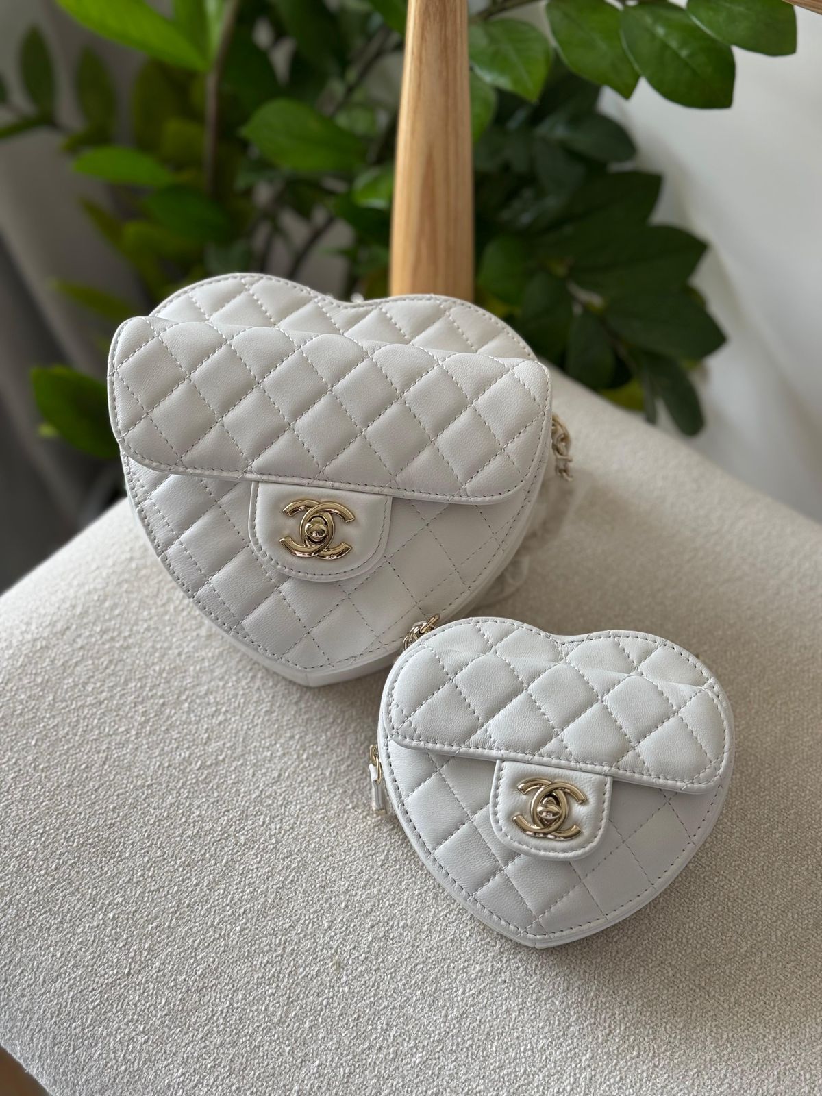 Chanel Heart Bag in Lambskin womens | Master Brands