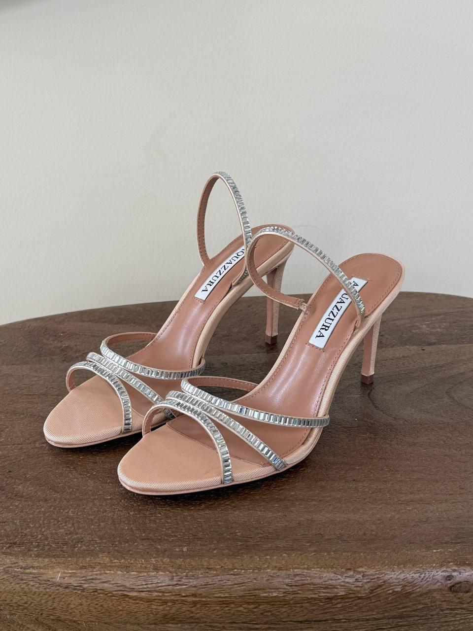 Aquazzura Mistica Sandal 105 BLACK | Master Brands