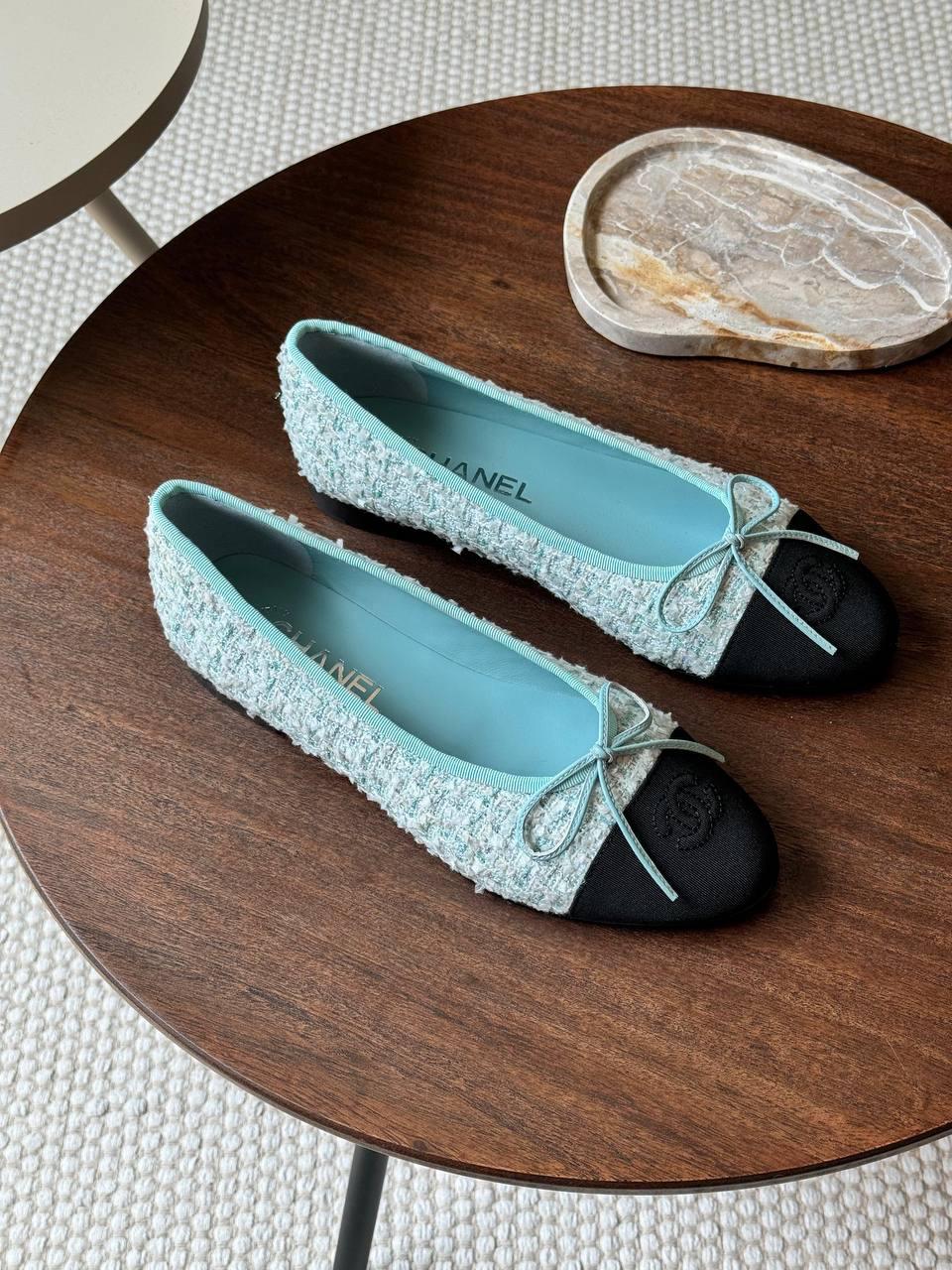 Chanel ballerina cap toe women's flats | Master rands