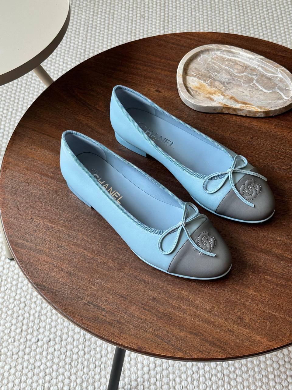 Chanel ballerina cap toe women's flats | Master rands