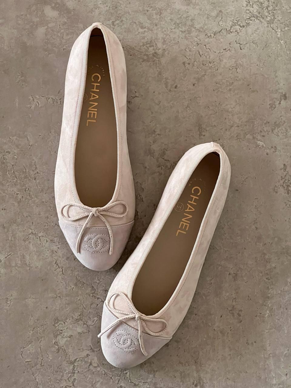 Chanel ballerina cap toe women's flats | Master rands