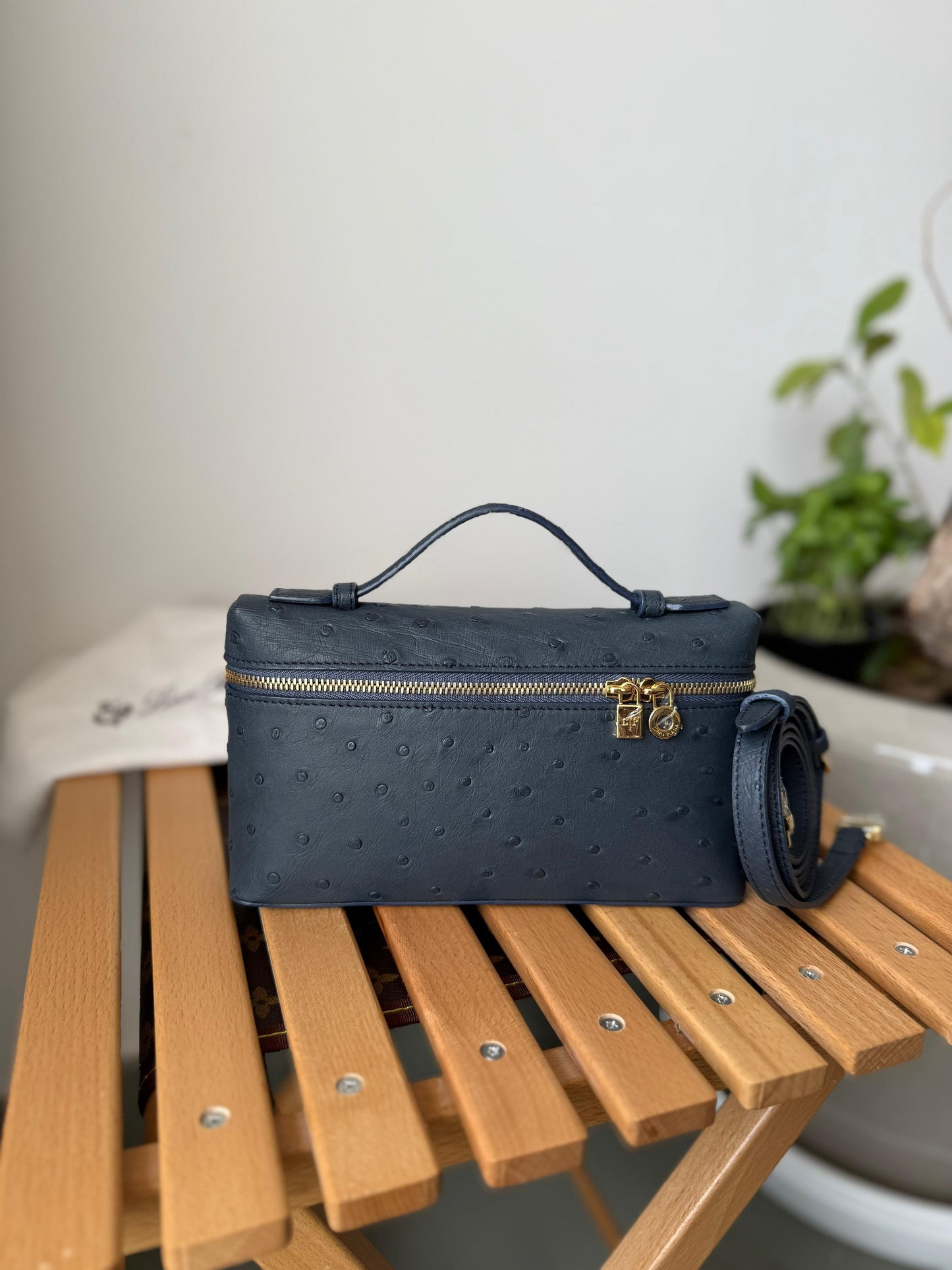 Loro Piana Extra Pocket L19 Ostrich Leather bag | Master Brands