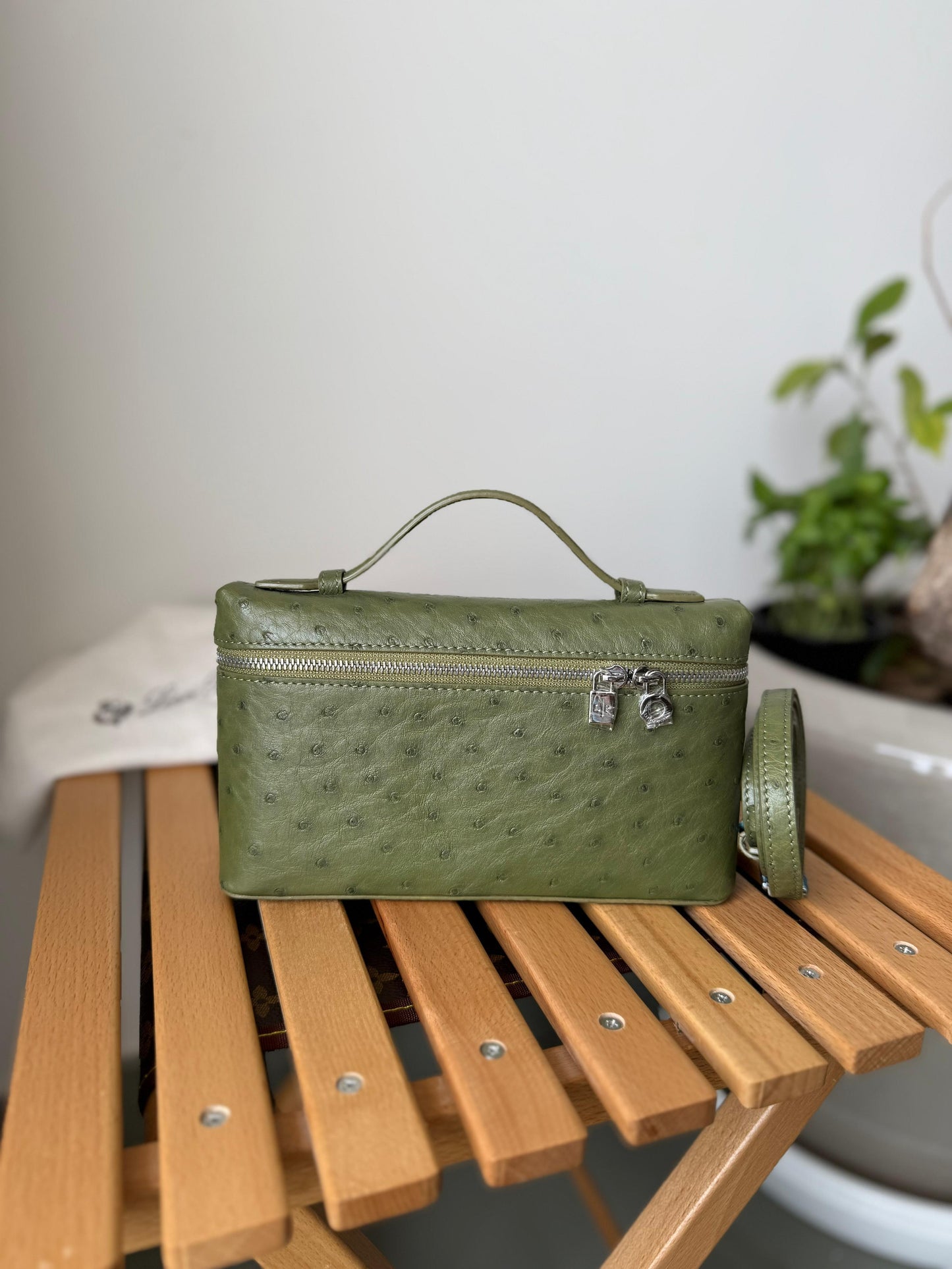 Loro Piana Extra Pocket L19 Ostrich Leather bag | Master Brands