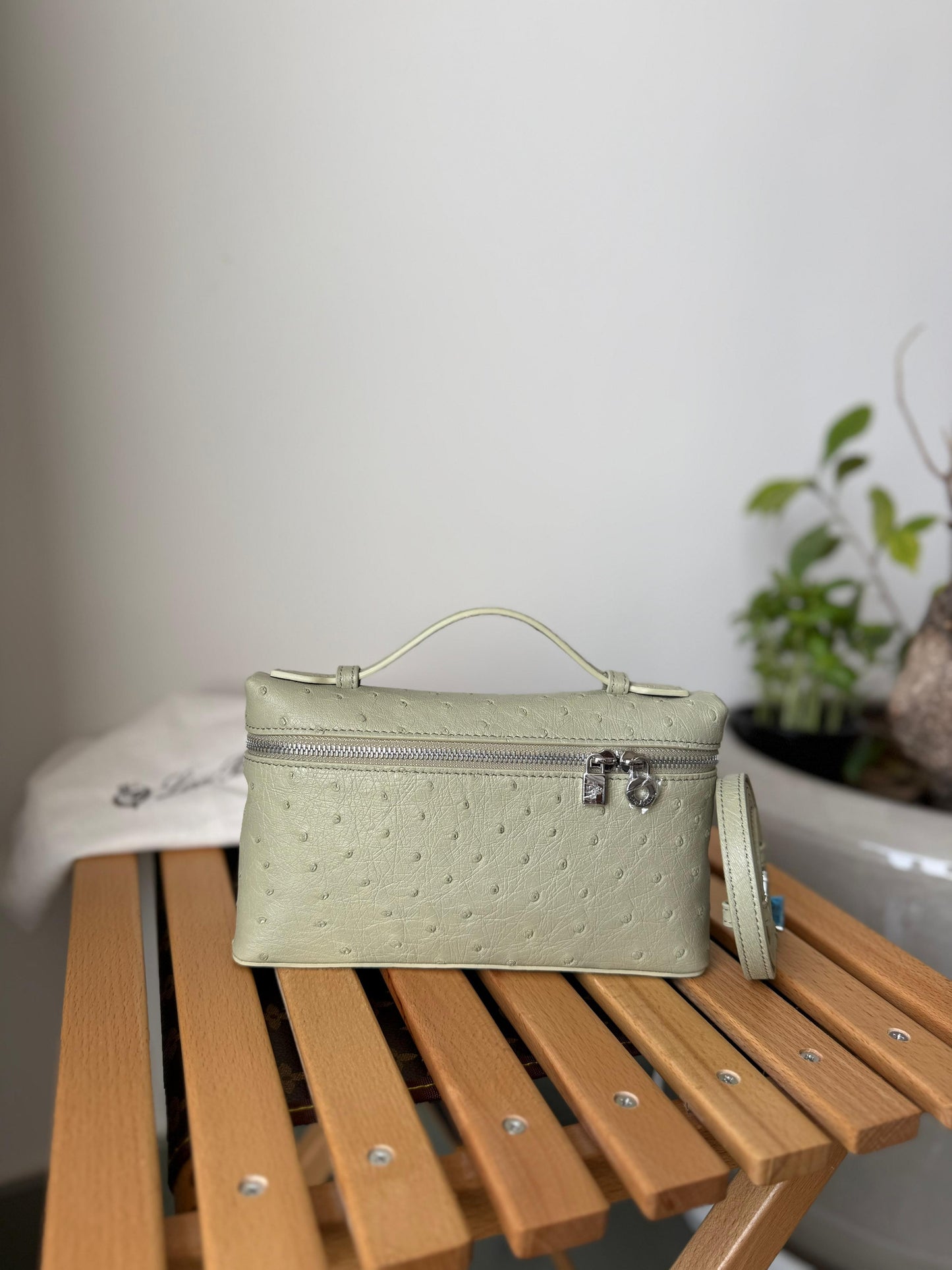Loro Piana Extra Pocket L19 Ostrich Leather bag | Master Brands