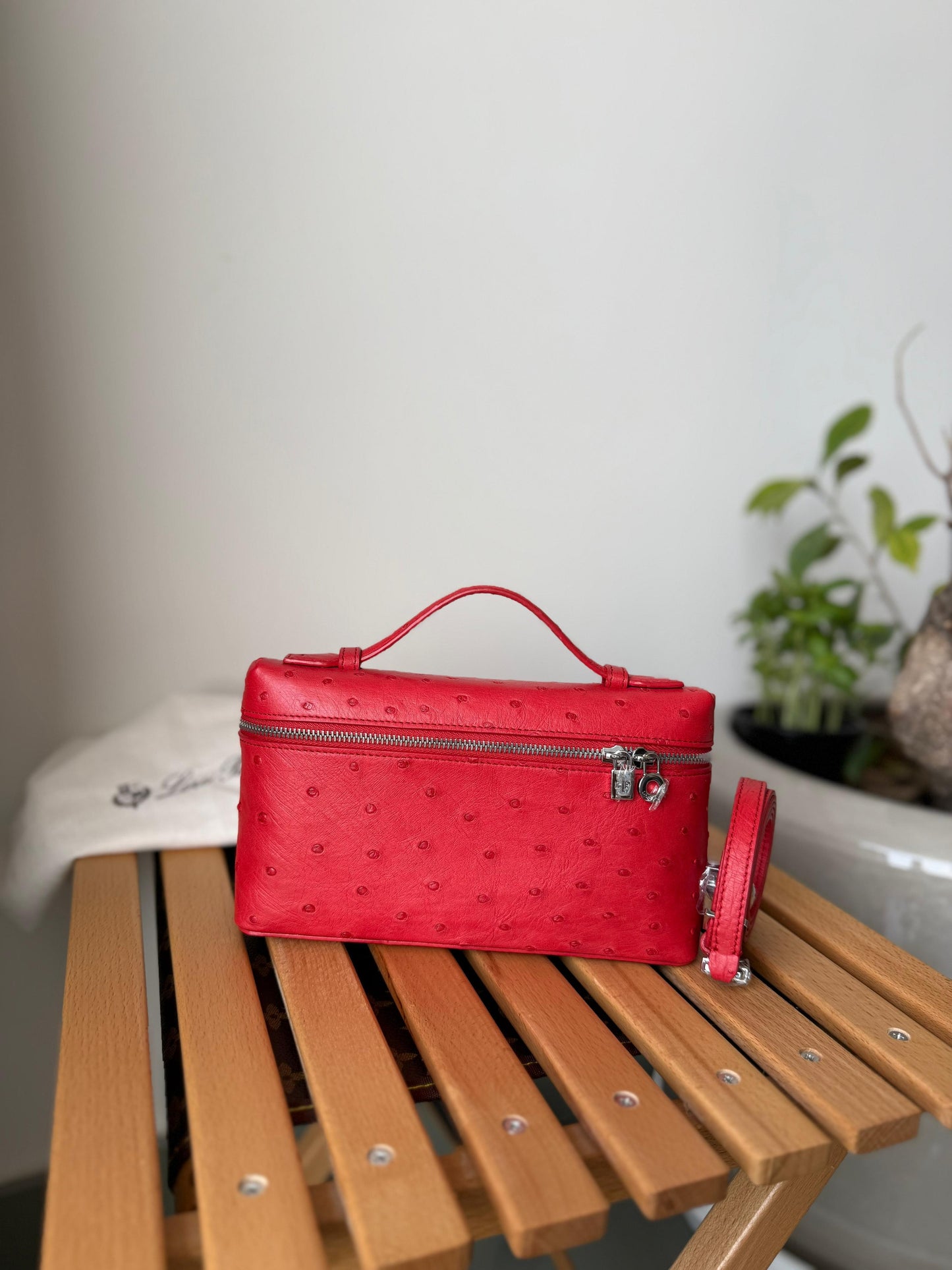 Loro Piana Extra Pocket L19 Ostrich Leather bag | Master Brands