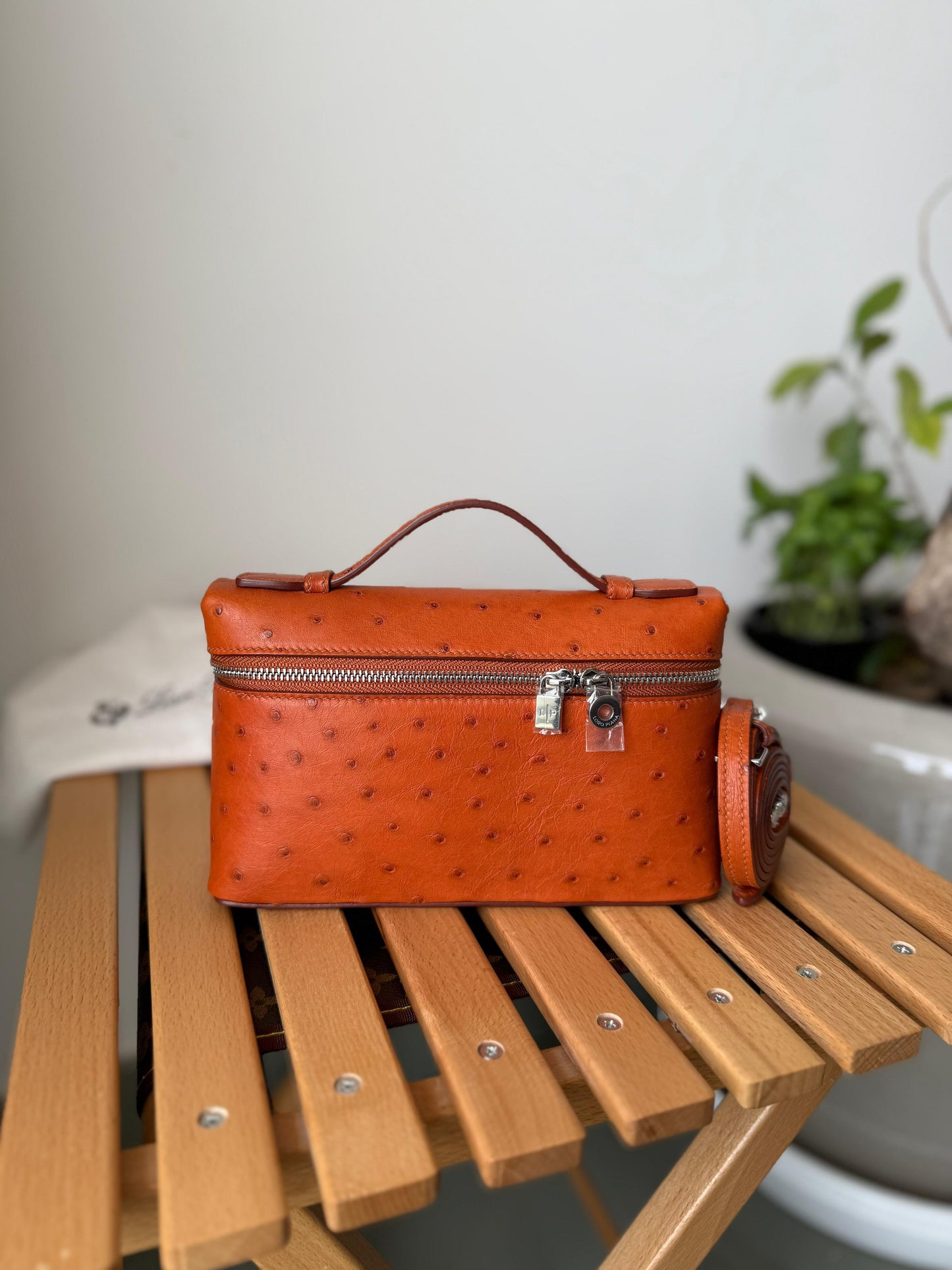 Loro Piana Extra Pocket L19 Ostrich Leather bag | Master Brands