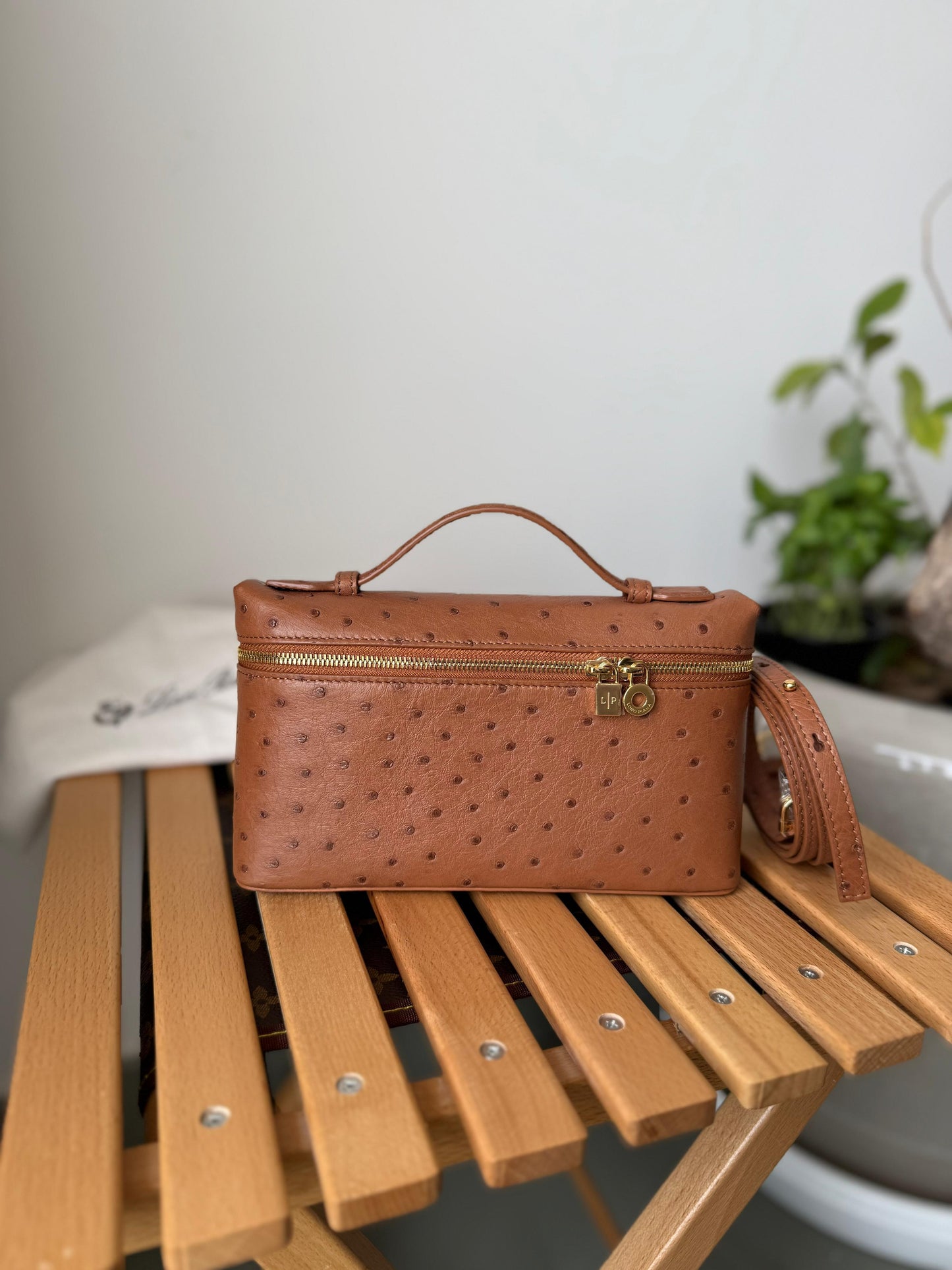 Loro Piana Extra Pocket L19 Ostrich Leather bag | Master Brands