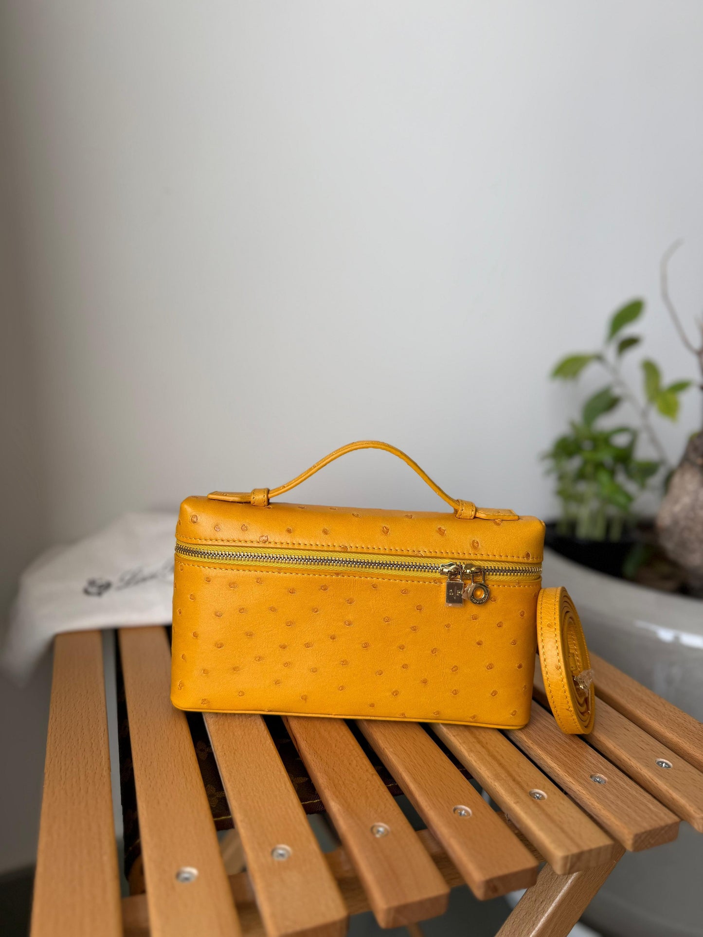 Loro Piana Extra Pocket L19 Ostrich Leather bag | Master Brands