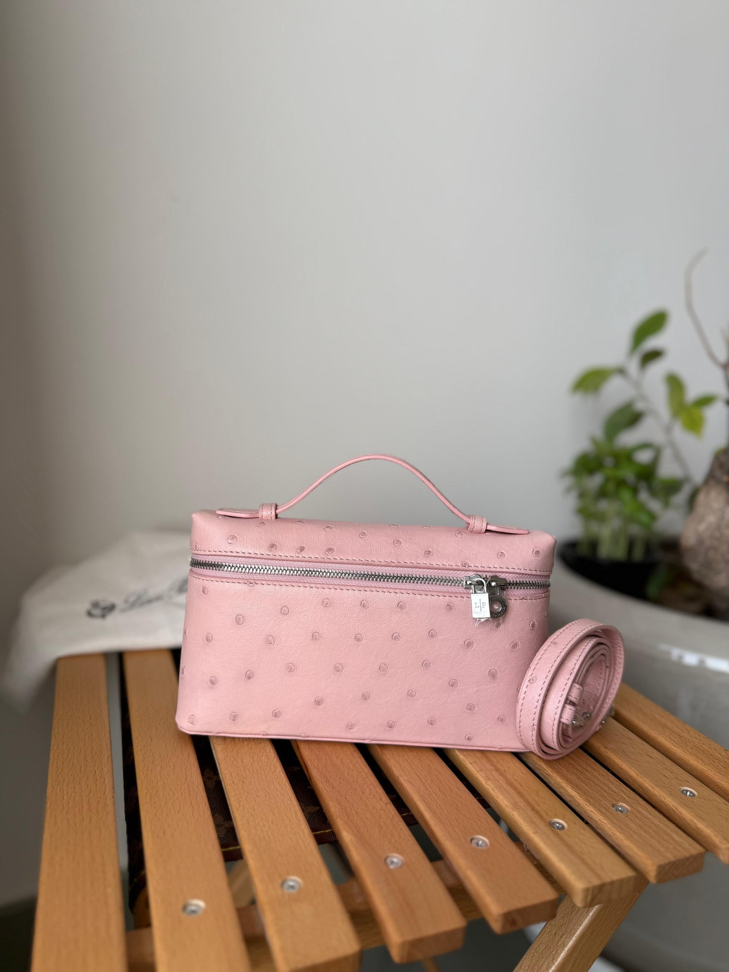 Loro Piana Extra Pocket L19 Ostrich Leather bag | Master Brands