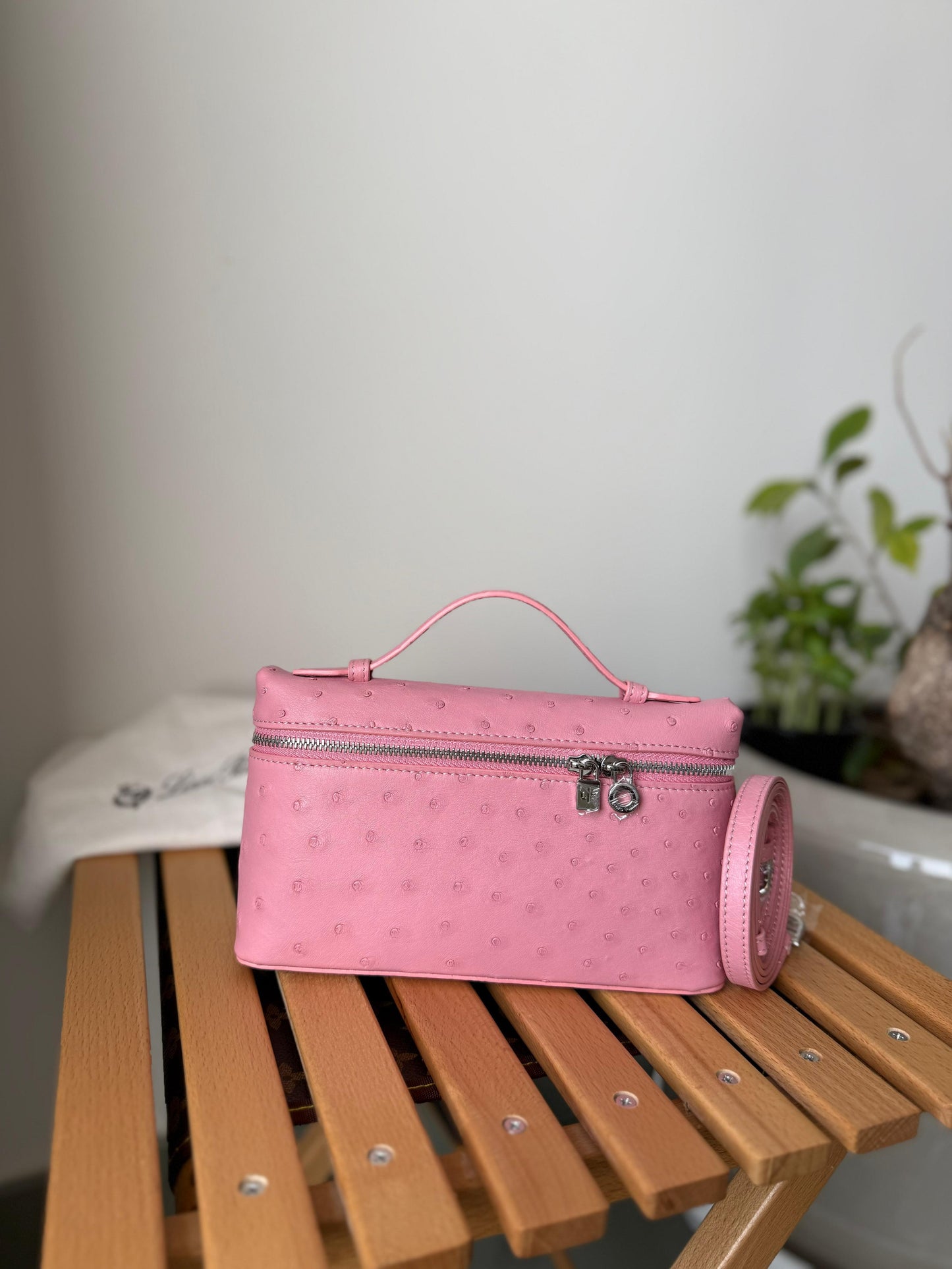 Loro Piana Extra Pocket L19 Ostrich Leather bag | Master Brands