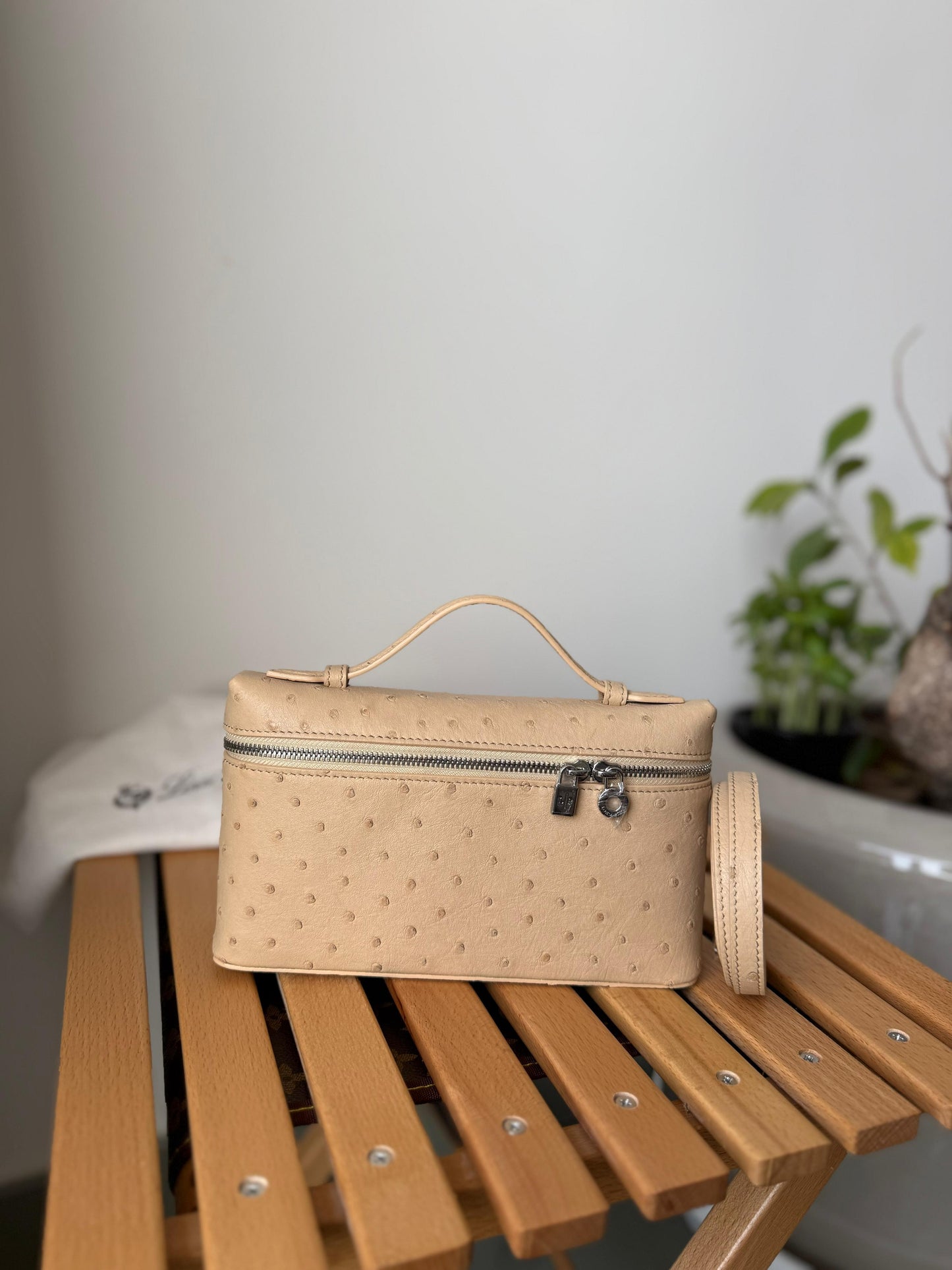 Loro Piana Extra Pocket L19 Ostrich Leather bag | Master Brands