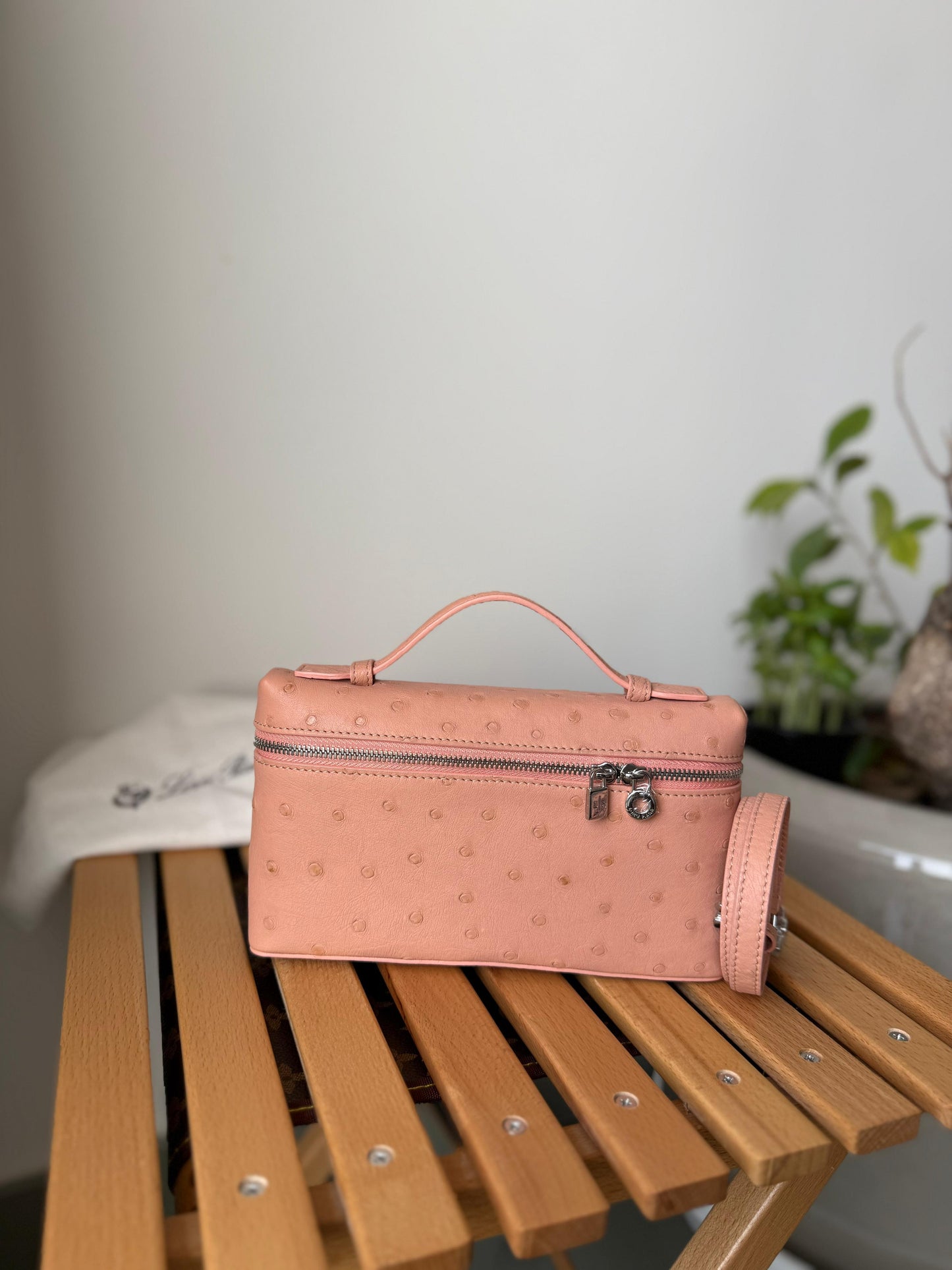 Loro Piana Extra Pocket L19 Ostrich Leather bag | Master Brands