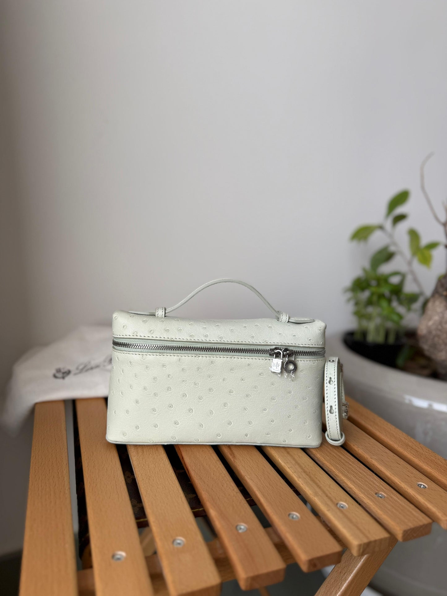 Loro Piana Extra Pocket L19 Ostrich Leather bag | Master Brands