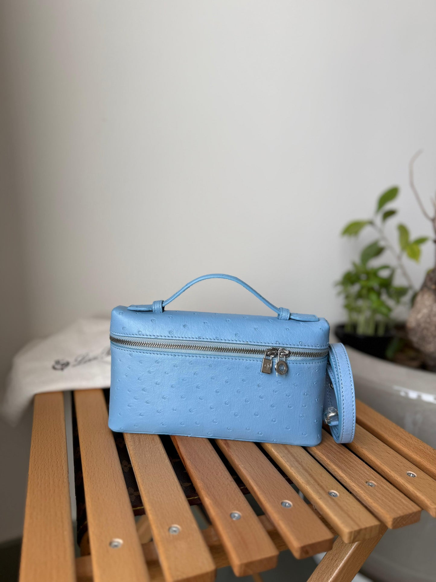 Loro Piana Extra Pocket L19 Ostrich Leather bag | Master Brands