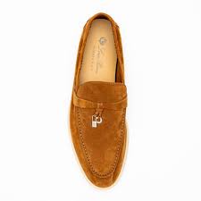 Loro Piana Summer Charms Walk loafers suede | Master Brands