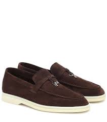 Loro Piana Summer Charms Walk loafers suede | Master Brands