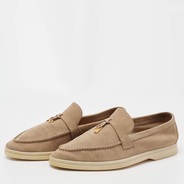 Loro Piana Summer Charms Walk loafers suede | Master Brands