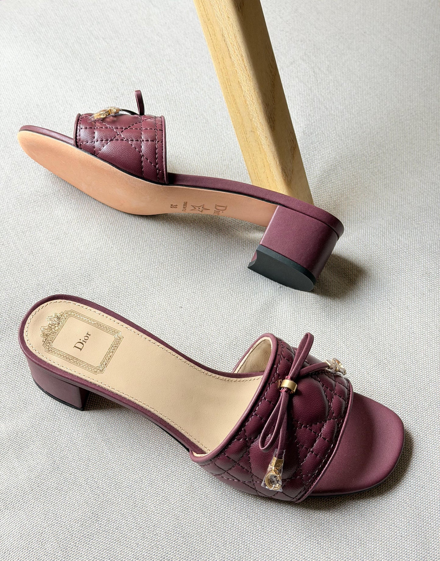Dior Dway Slides heels|MasterBrand