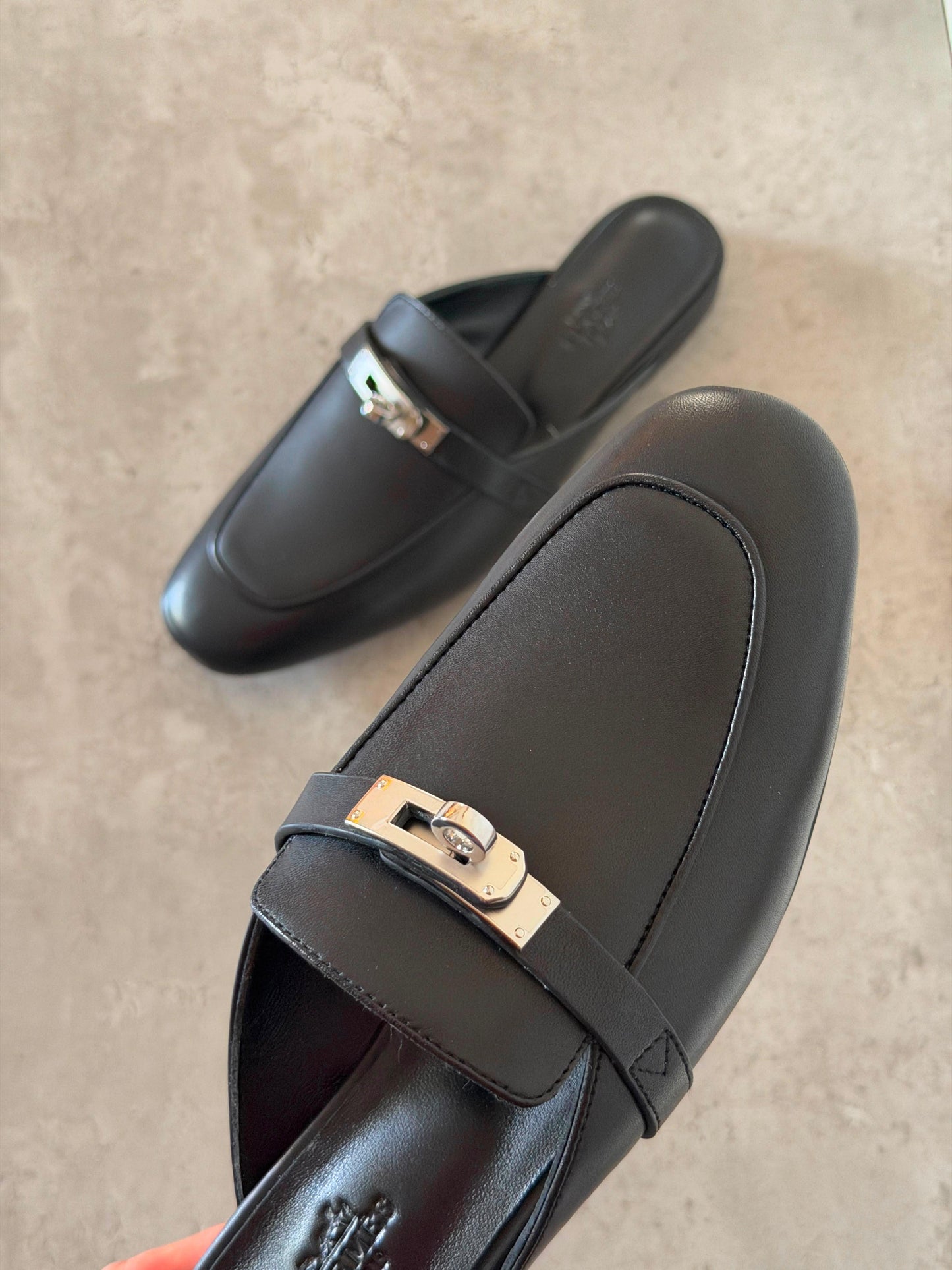 Hermes Luxurious Oz mules Goatskin|Master Brand