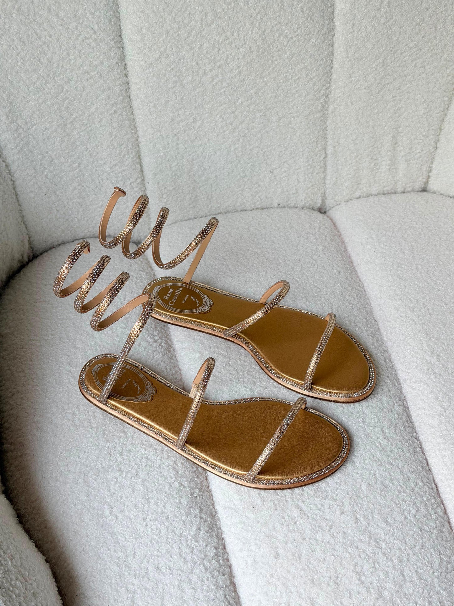 Rene Caovilla Spiral sandals|Master Brand