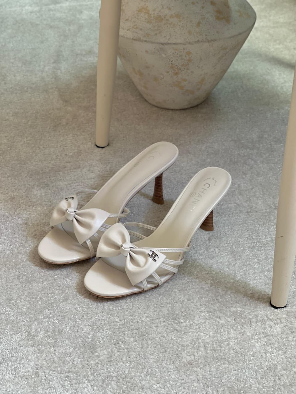 chanel bow sandals (Copy)