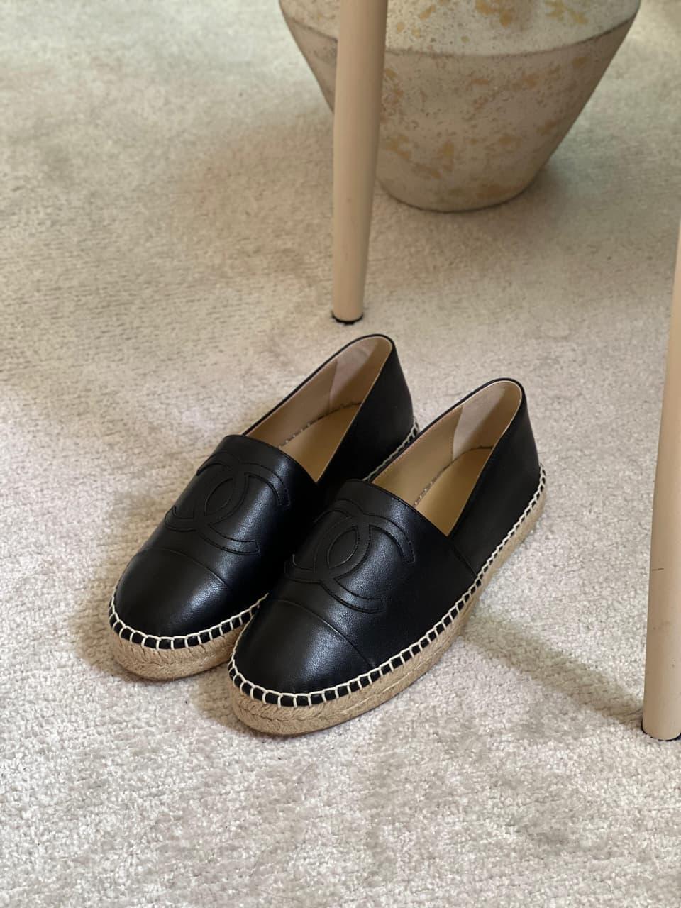 Chanel Espadrilles Lambskin