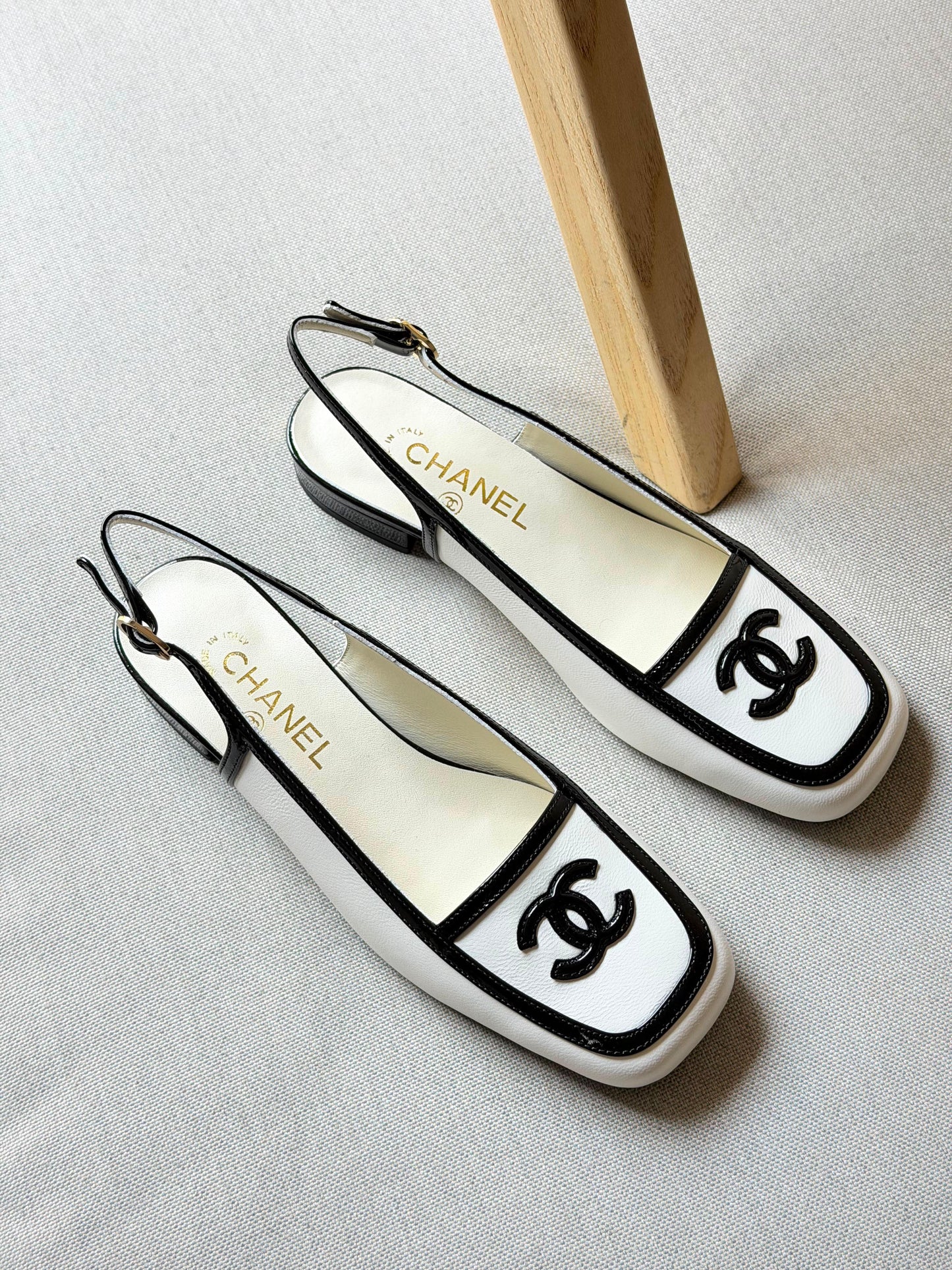 Chanel Slingback Pumps Calfskin Shoe|Master Brand