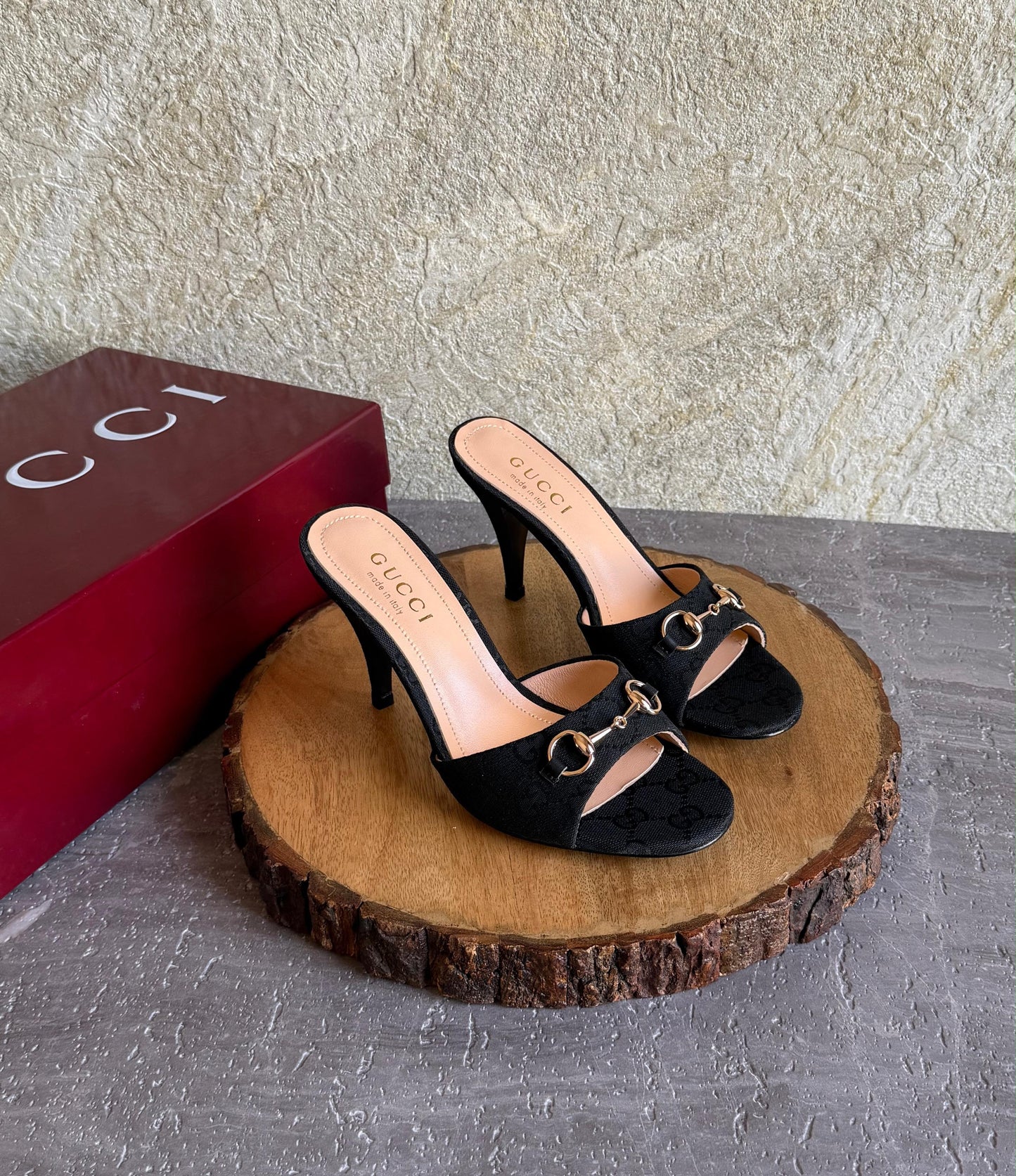 Gucci GG canvas Heels|Master Brand