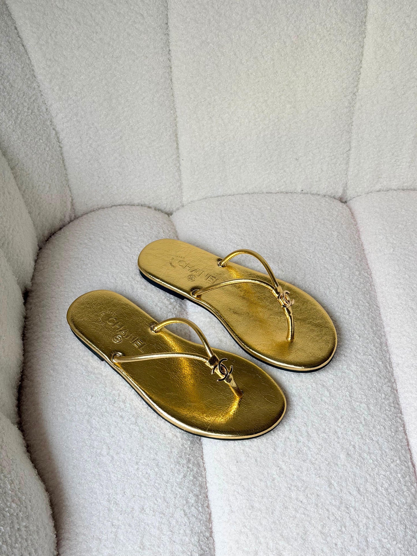Chanel Raffia Sandals|Master Brand