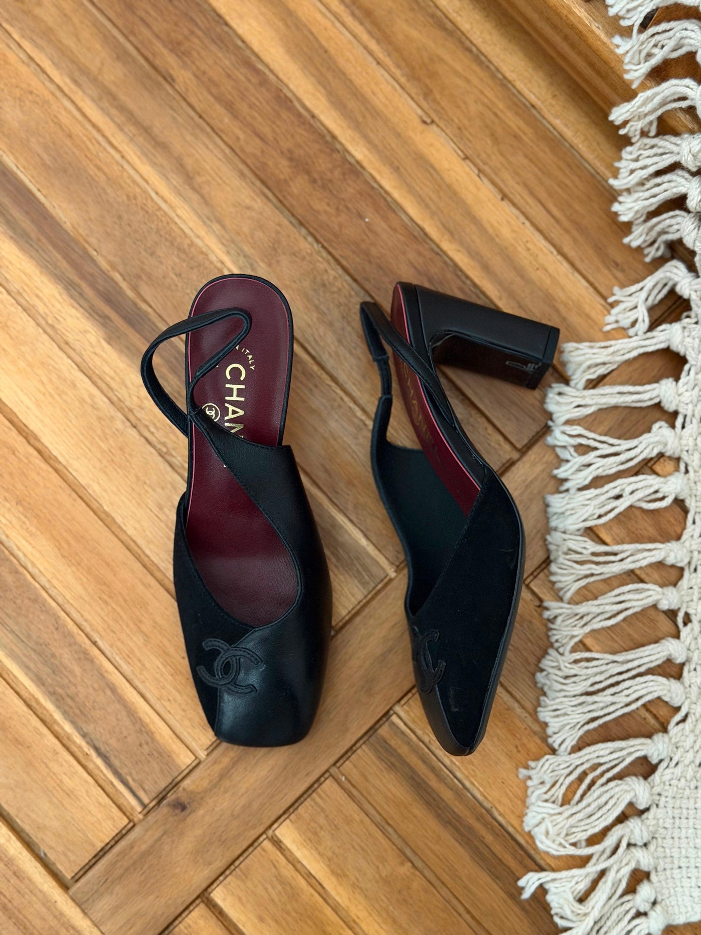 Classic Chanel Slingback Pumps|Master Brand